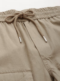 The Indian Garage Co Men Cotton Cargos Trousers