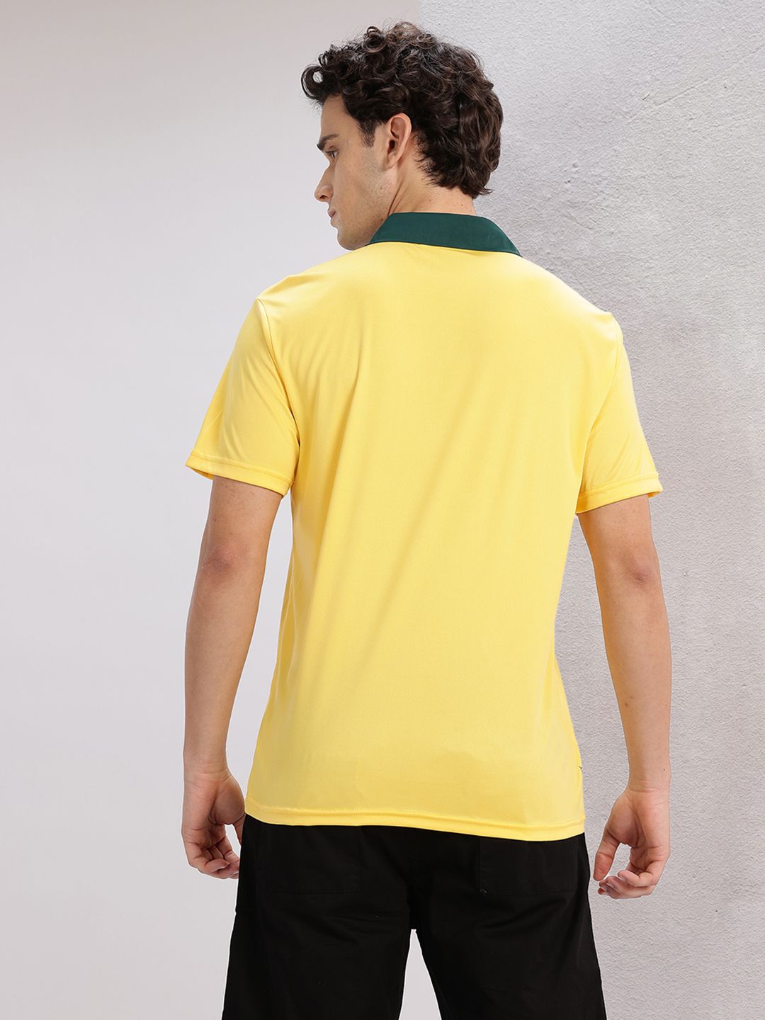 HRX by Hrithik Roshan Polo Collar Printed Rapid-Dry Football Jersey