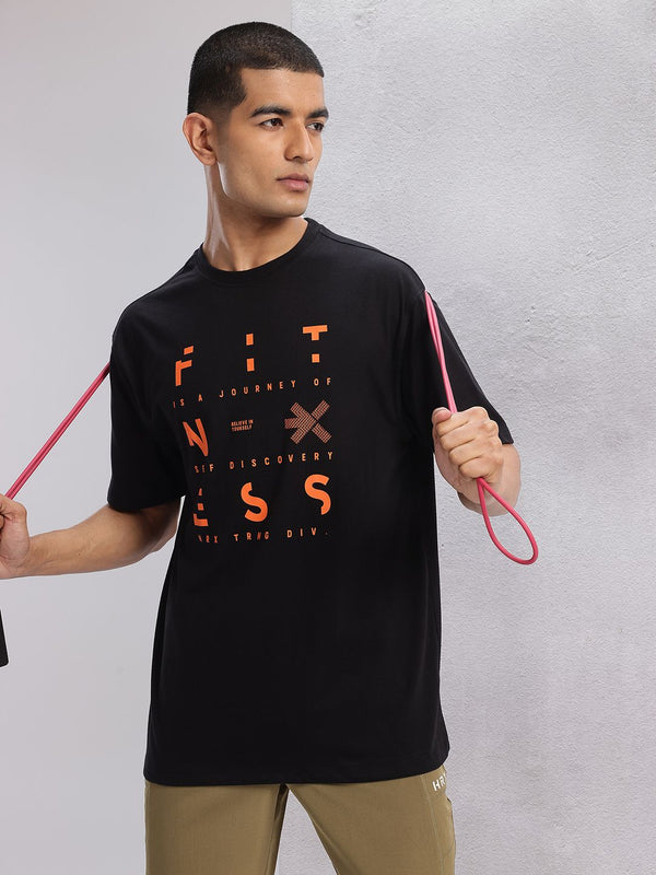 HRX oleh Hrithik Roshan Typography Latihan T-Shirt