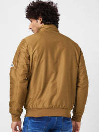 SPYKAR Stand Collar Bomber Jacket