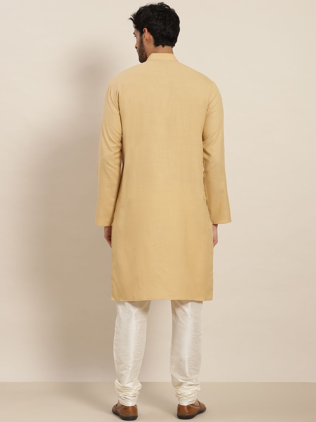SOJANYA Men Beige Kurta