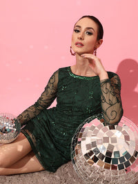 STREET 9 Short Sleeves Sheath V-Neck Dress