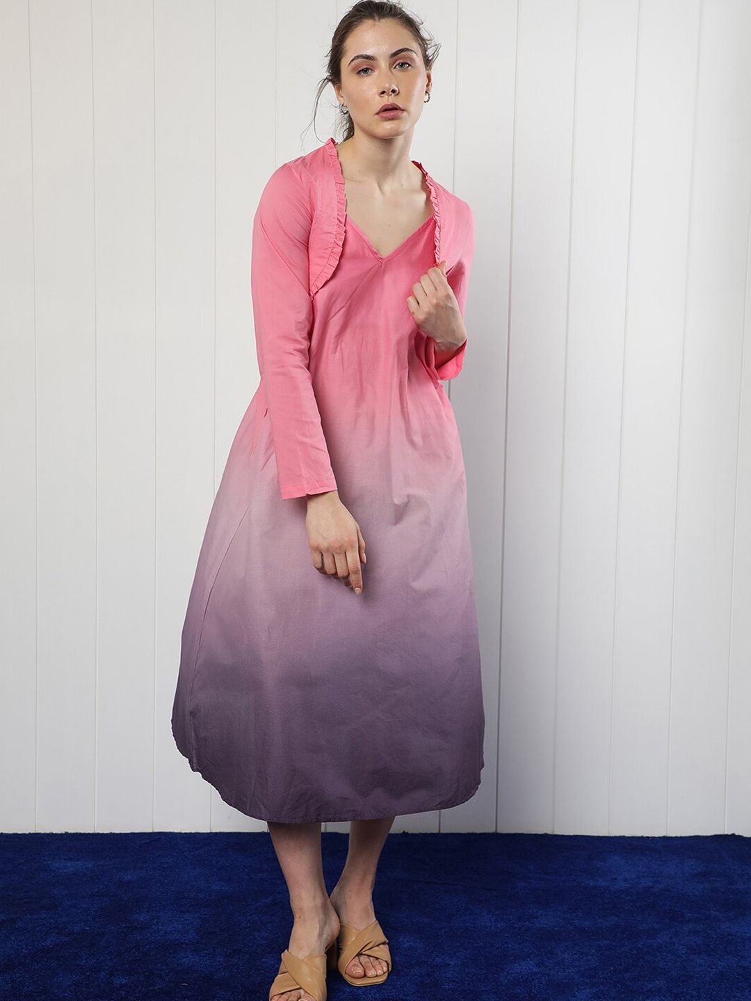 RAREISM Pure Cotton Crop Open Front Shrug