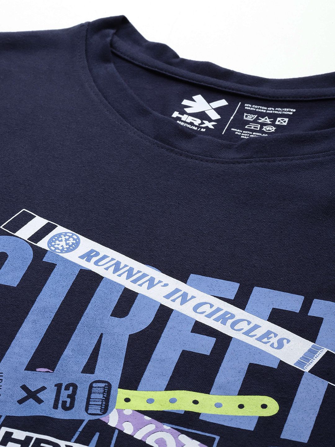 HRX by Hrithik Roshan Men Typography Printed Lifestyle T-shirt
