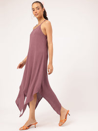 DressBerry Dainty Delights Crinkled A-Line Midi Dress