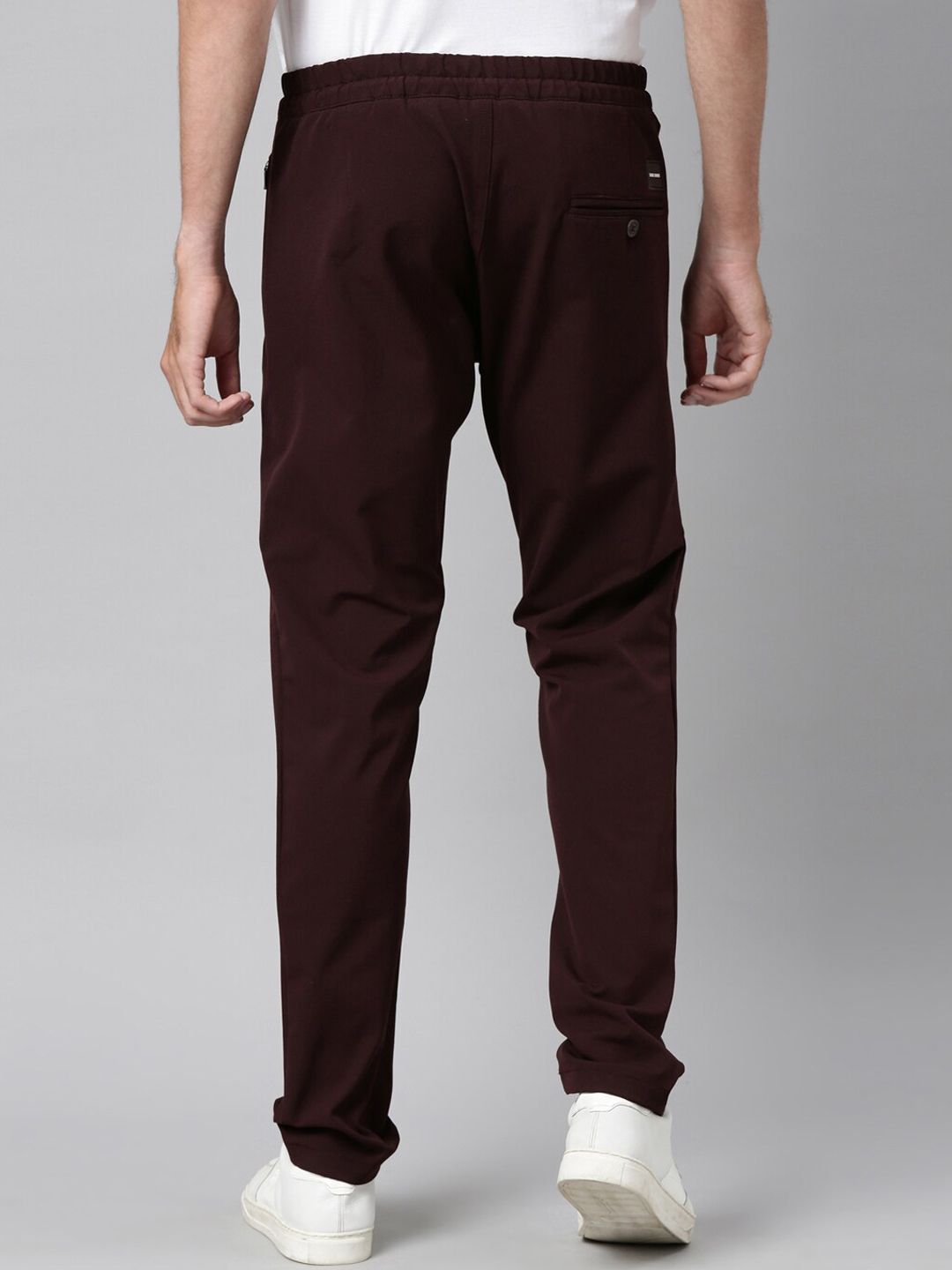 RARE RABBIT Men Move Mid-Rise Slim Fit Trouser