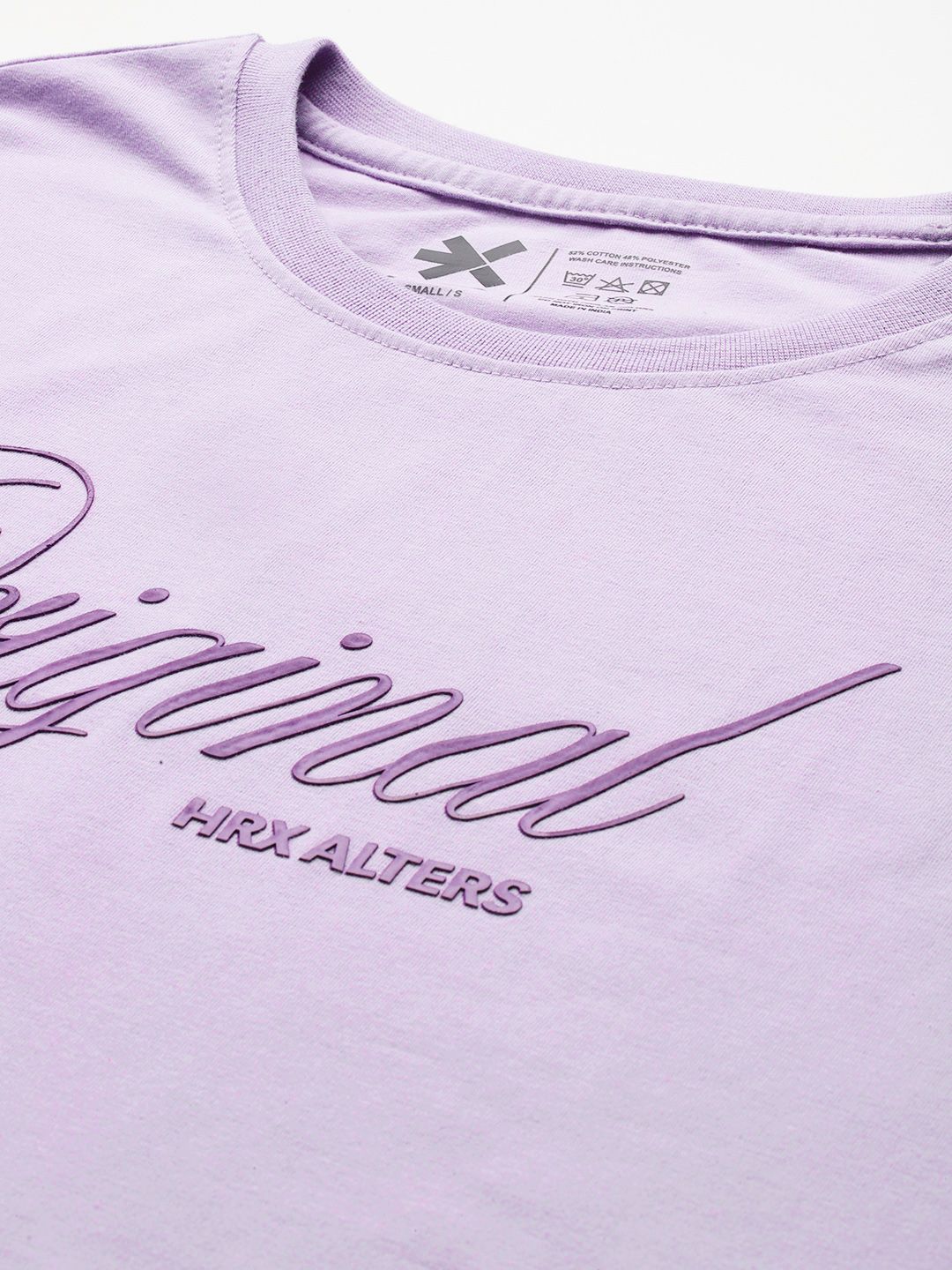 HRX by Hrithik Roshan Typography Printed T-shirt