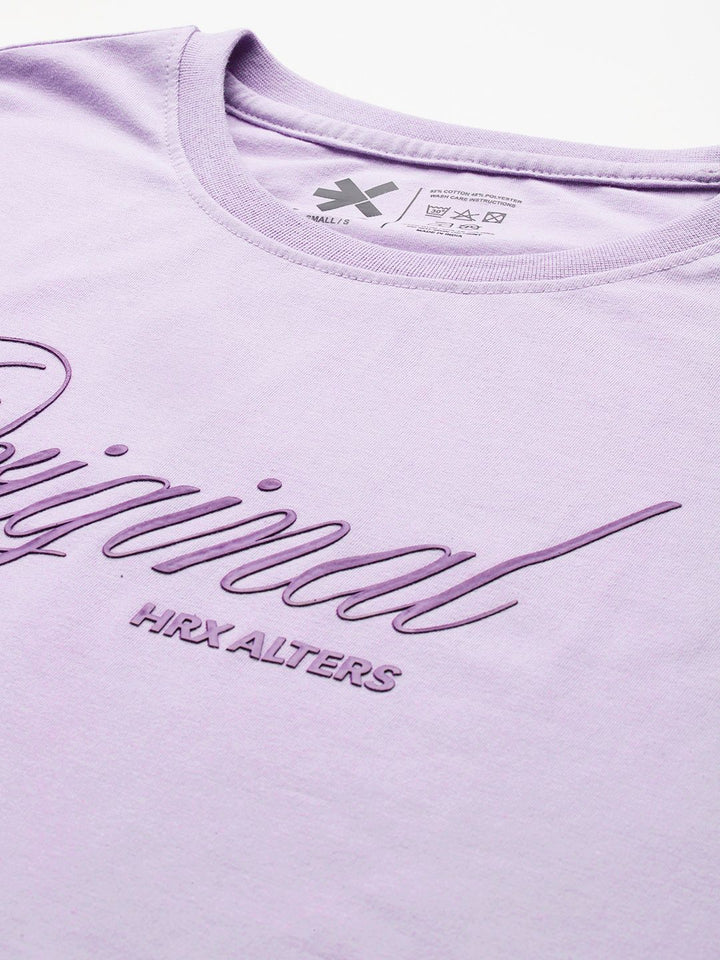 HRX by Hrithik Roshan Typography Printed T-shirt