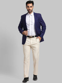 Raymond Men Checked Single Breasted Blazers