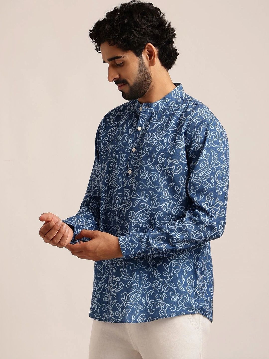 Anouk Men Ethnic Motifs Printed Kurta