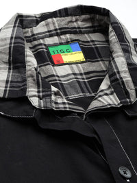 The Indian Garage Co Men Boxy Fit Solid Street Wear Utility Shirt