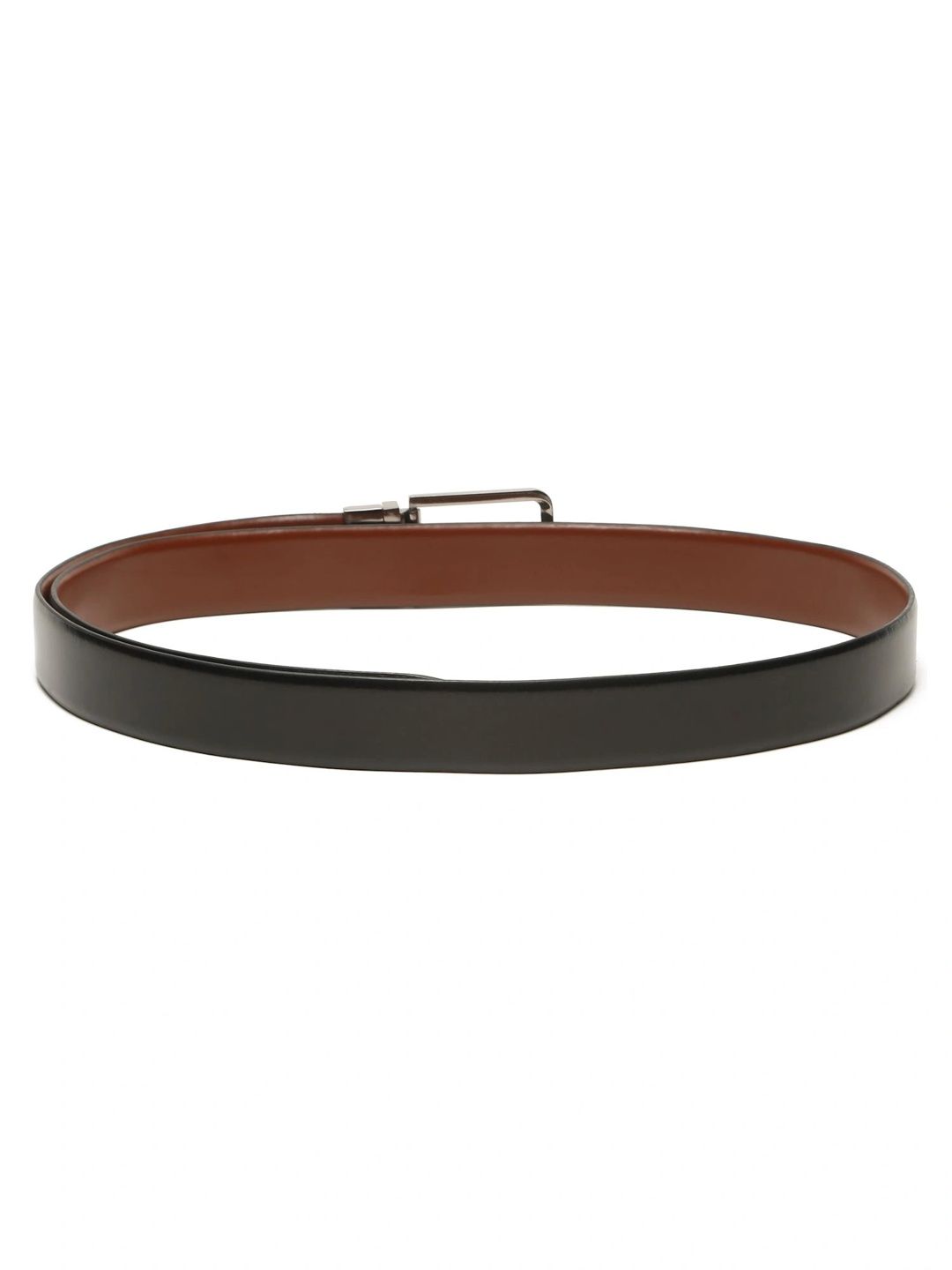 Teakwood Leathers Men Leather Reversible Formal Belt