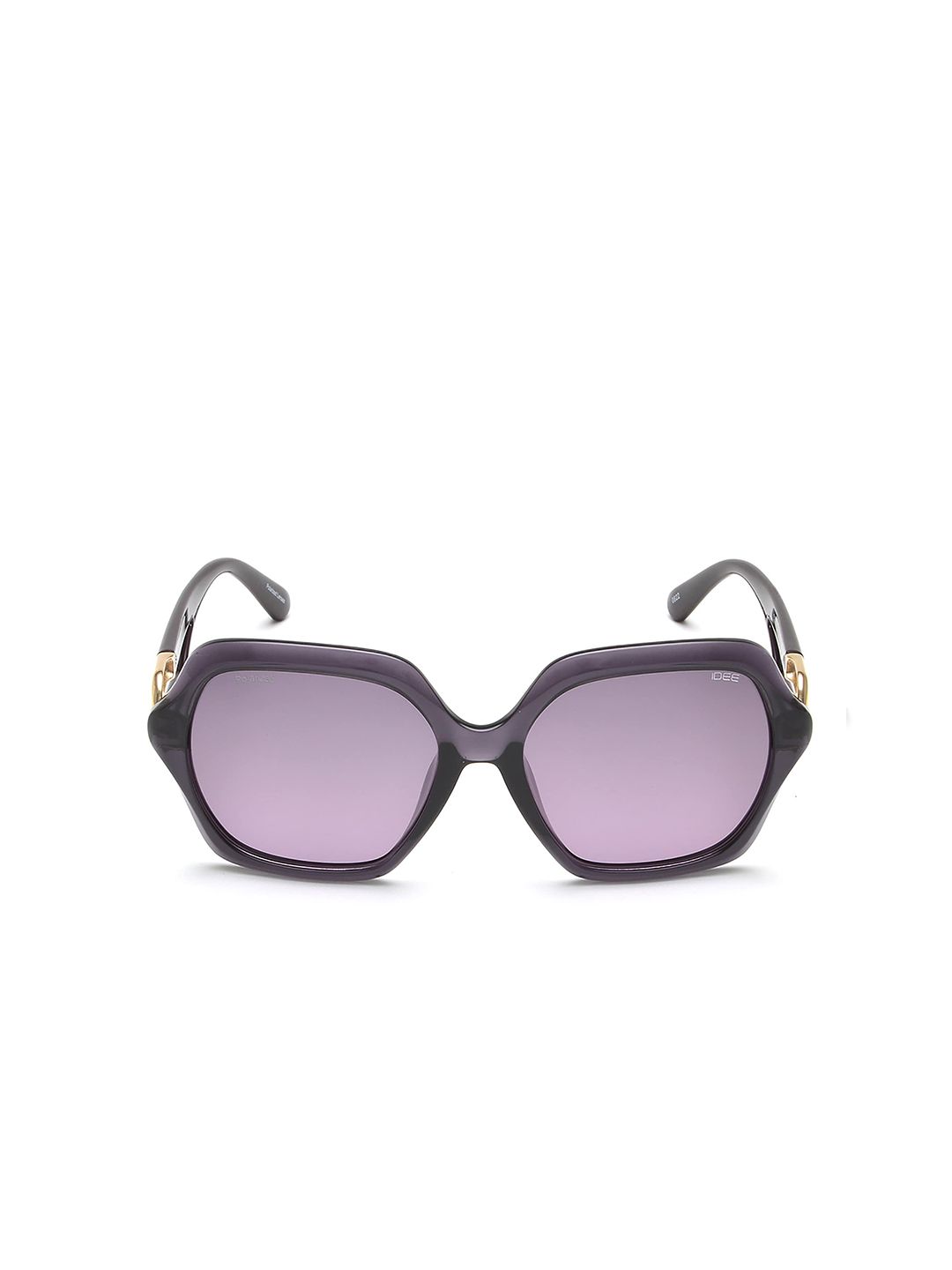 IDEE Women Square Sunglasses with UV Protected Lens IDS2860C4PSG