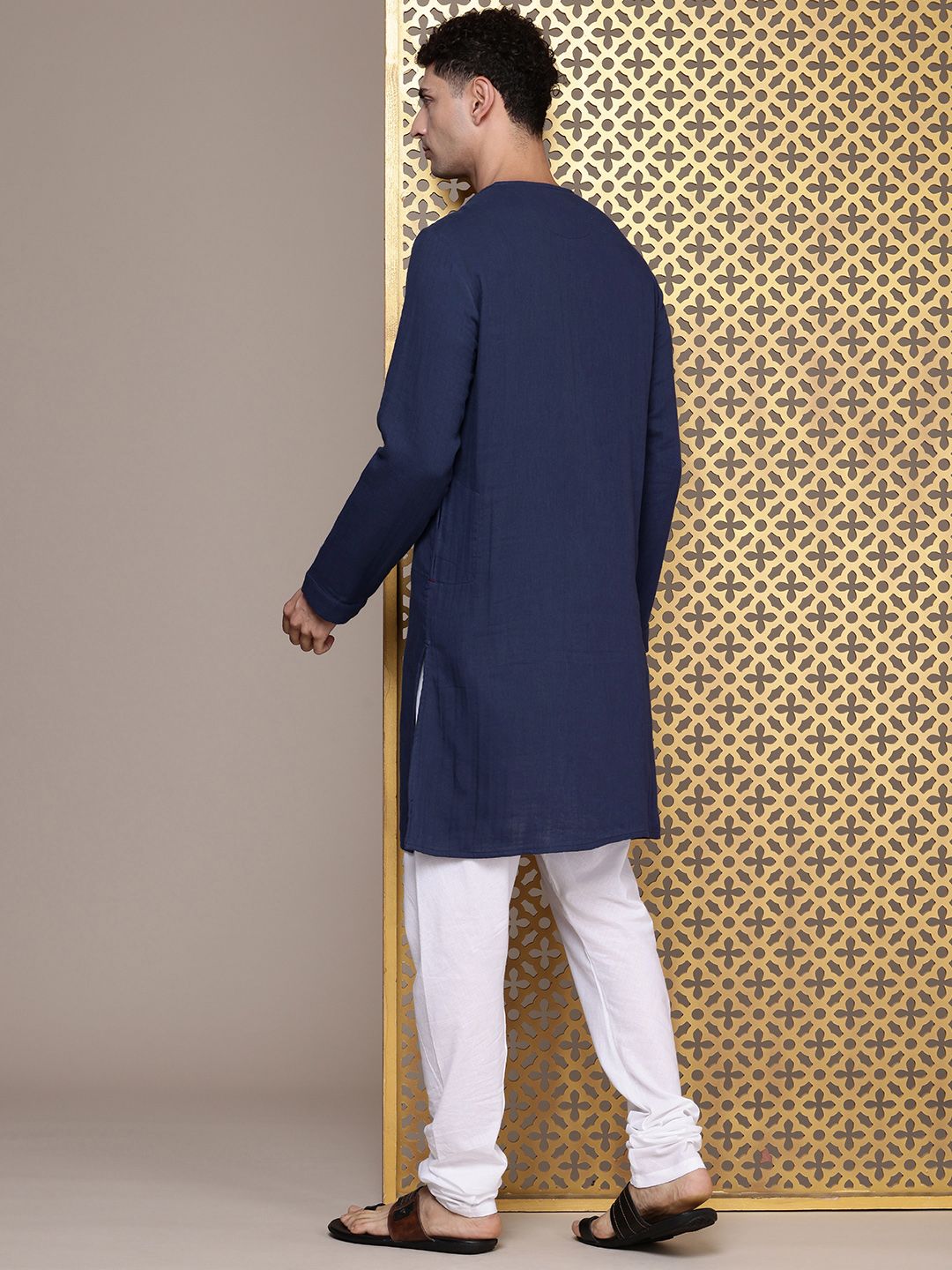 House of Pataudi Pure Cotton Jashn Kurta