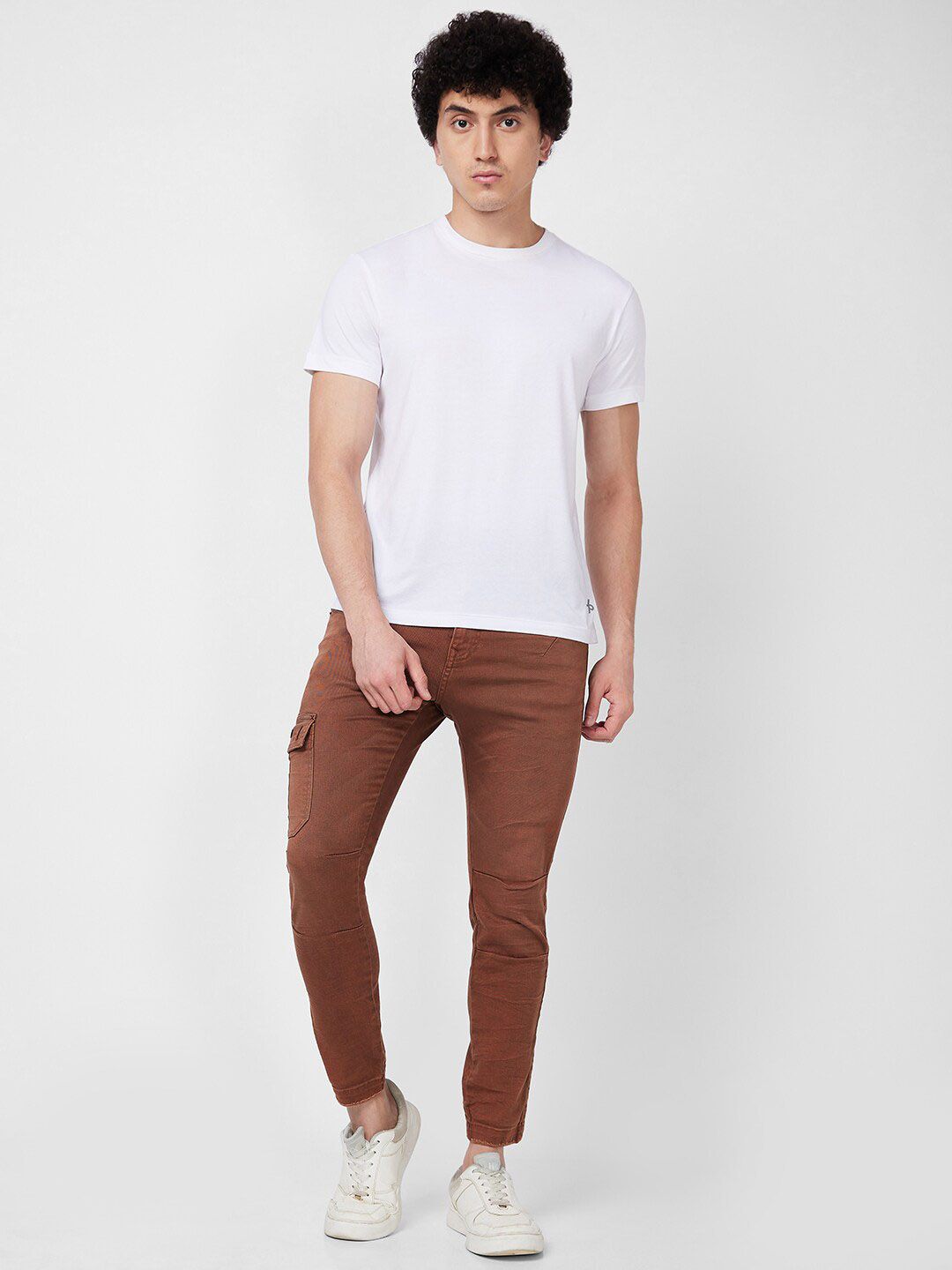SPYKAR Men Clean Look Mid-Rise Cotton Jeans