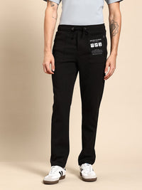 Being Human Men Printed Detail Track Pants