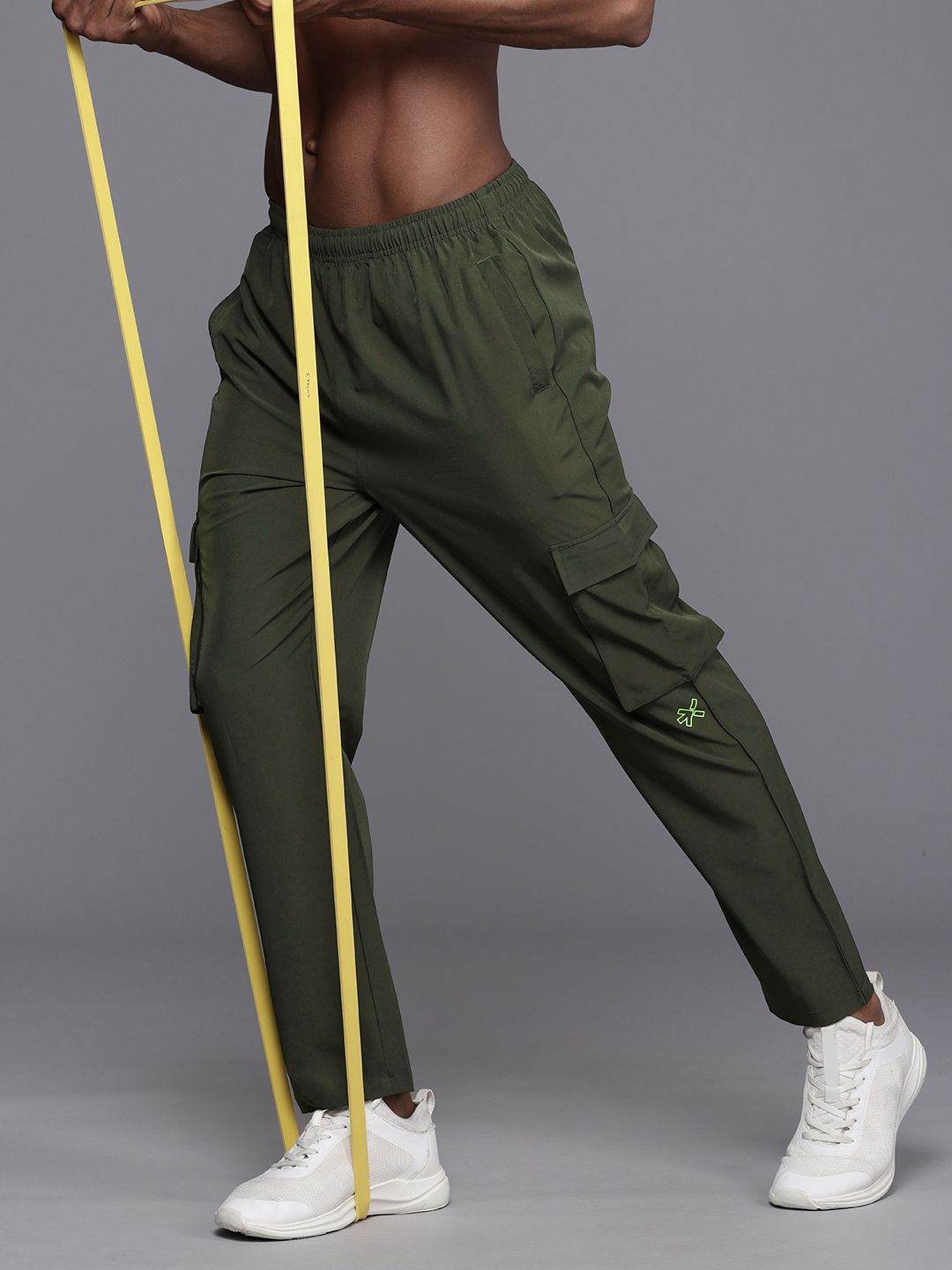 HRX by Hrithik Roshan Men Rapid Dry & Antimicrobial Finish Training Track Pants