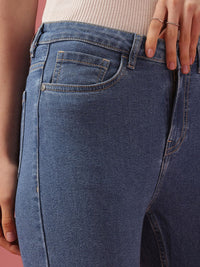 DressBerry Women Skinny Fit High-Rise Light Fade Stretchable Jeans