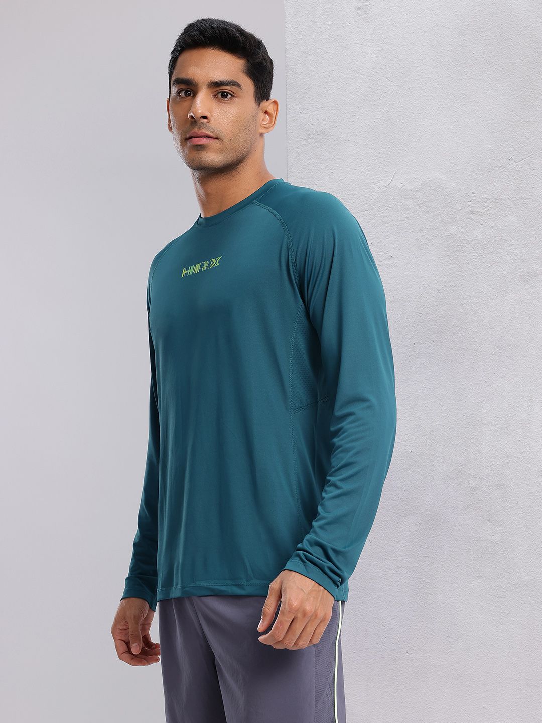 HRX by Hrithik Roshan Printed Rapid-Dry Training T-shirt