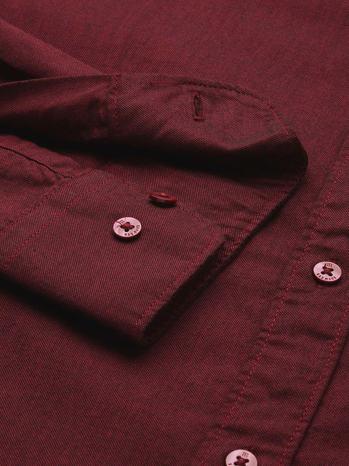 Raymond Slim Fit Pure Cotton Casual Shirt