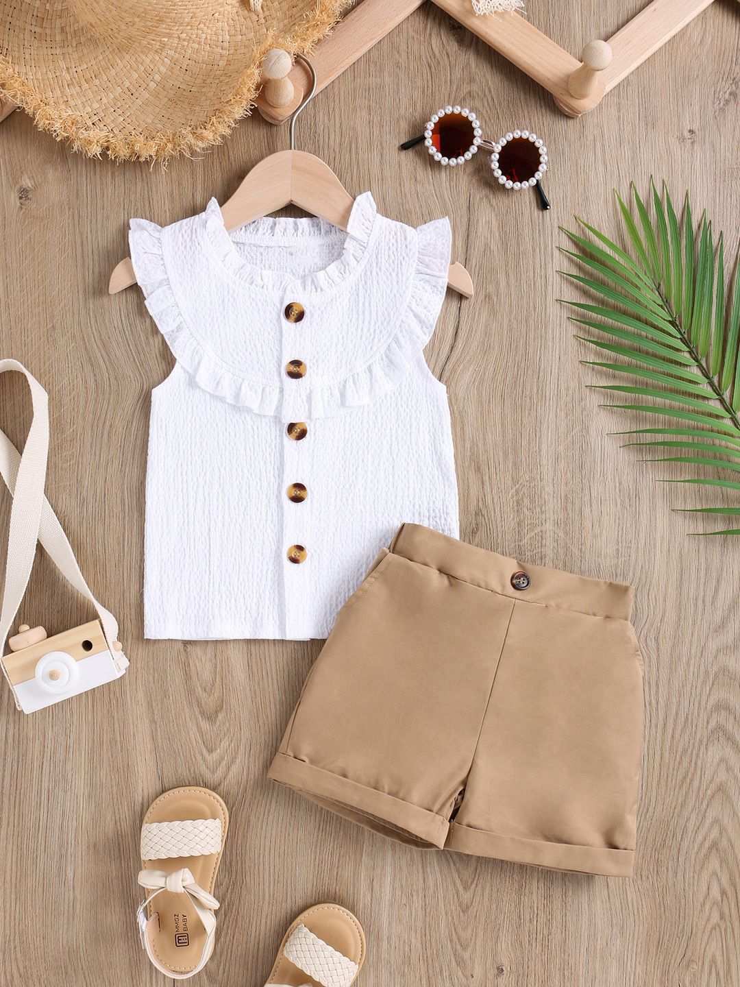 YK Girls Top With Shorts