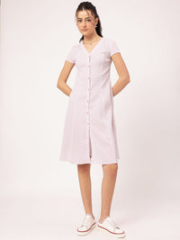 DressBerry Shirred Perfection Timeless Lines Paneled Dress