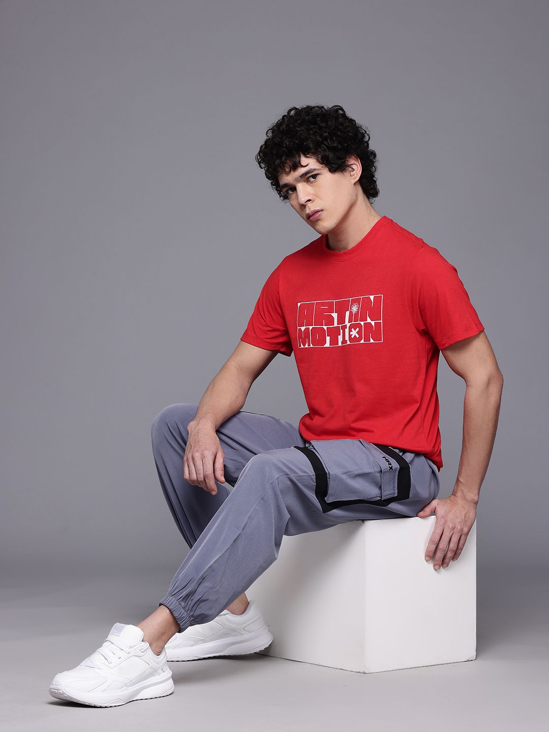 HRX by Hrithik Roshan Typography Lifestyle T-shirt