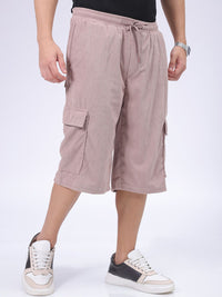 The Indian Garage Co Men Loose Fit Cargo Shorts