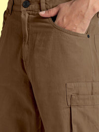 Bene Kleed Men Classic Straight Fit Cargos Trousers