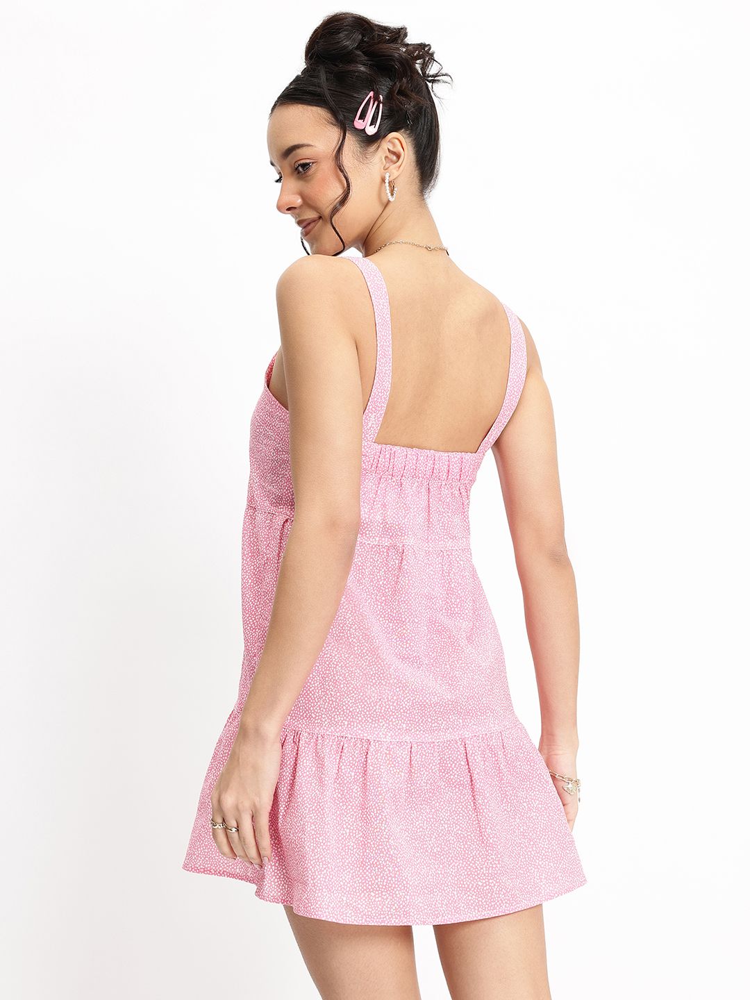 DressBerry Ruffled Romance Tiered A-Line Top