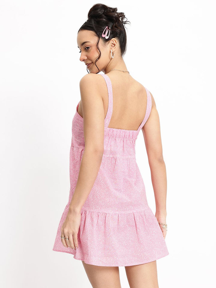 DressBerry Ruffled Romance Tiered A-Line Top