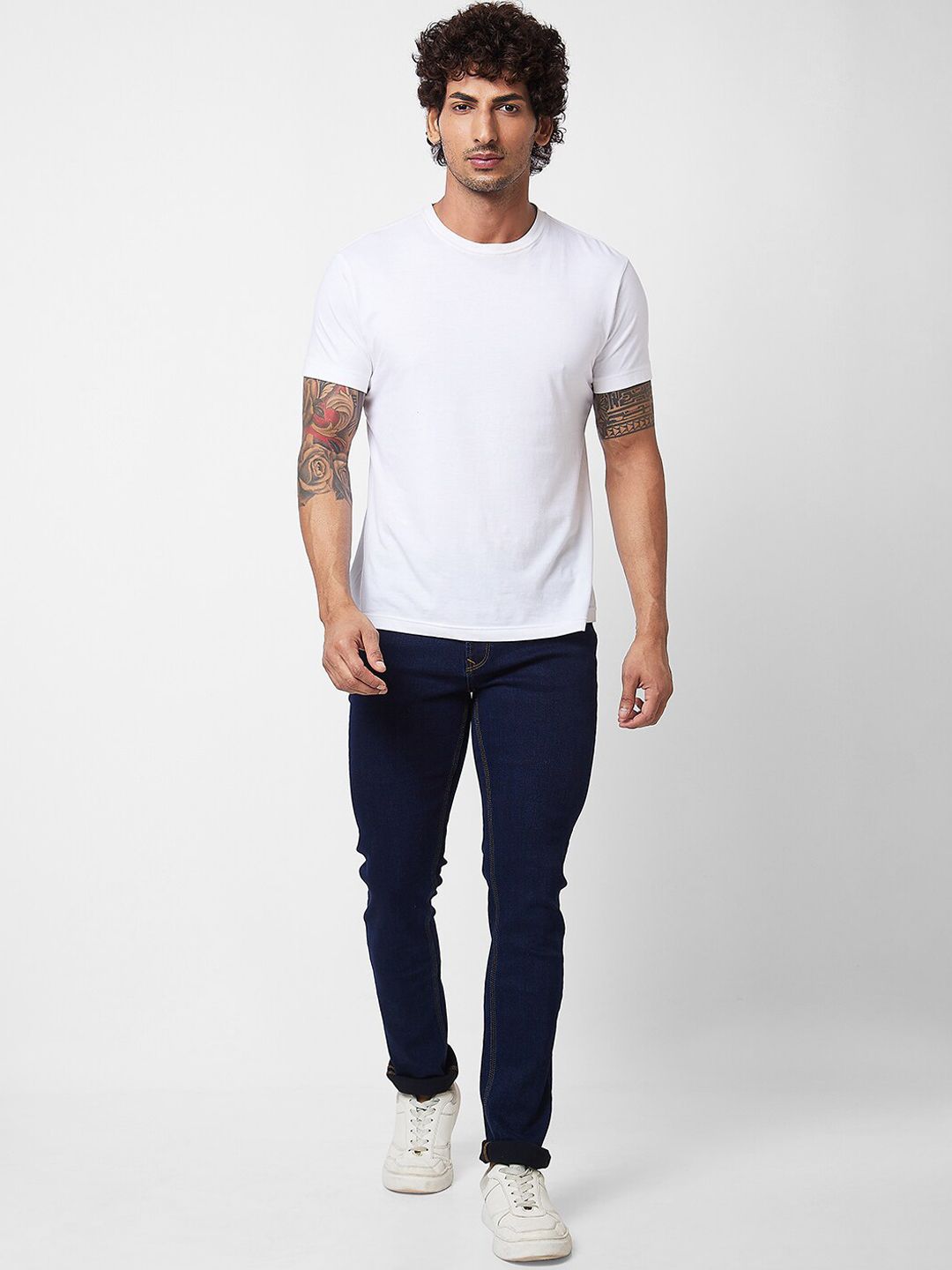SPYKAR Men Mid-Rise Clean Look Jeans
