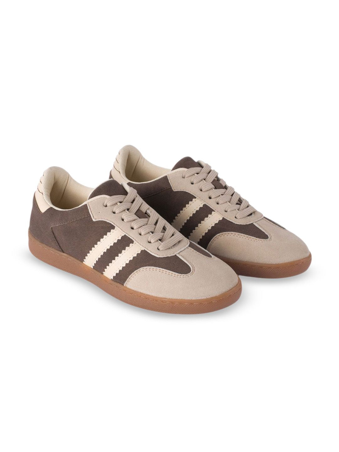 Lino Perros Women Lace-Ups Round Toe Sneakers