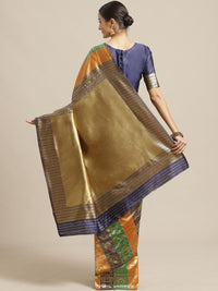 Saree mall Multicoloured Woven Design Banarasi Saree