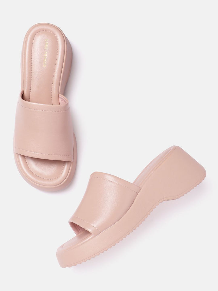 Lino Perros Open Toe Wedge Heels