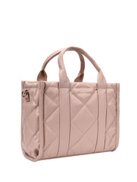 Lino Perros Quilted Structured Handheld Bag