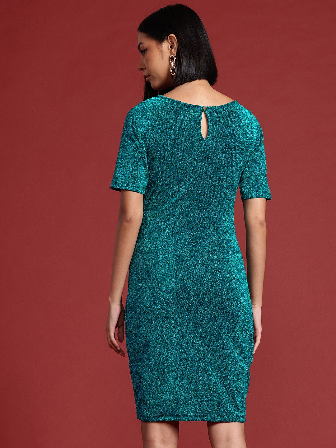 all about you Shimmery Sheath Dress