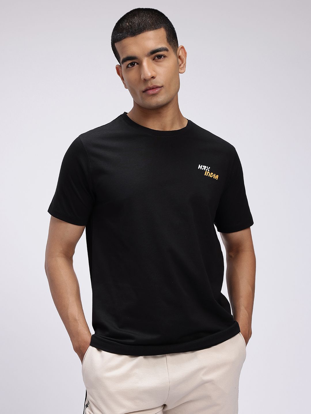 HRX by Hrithik Roshan Men Pure Cotton Printed T-shirt