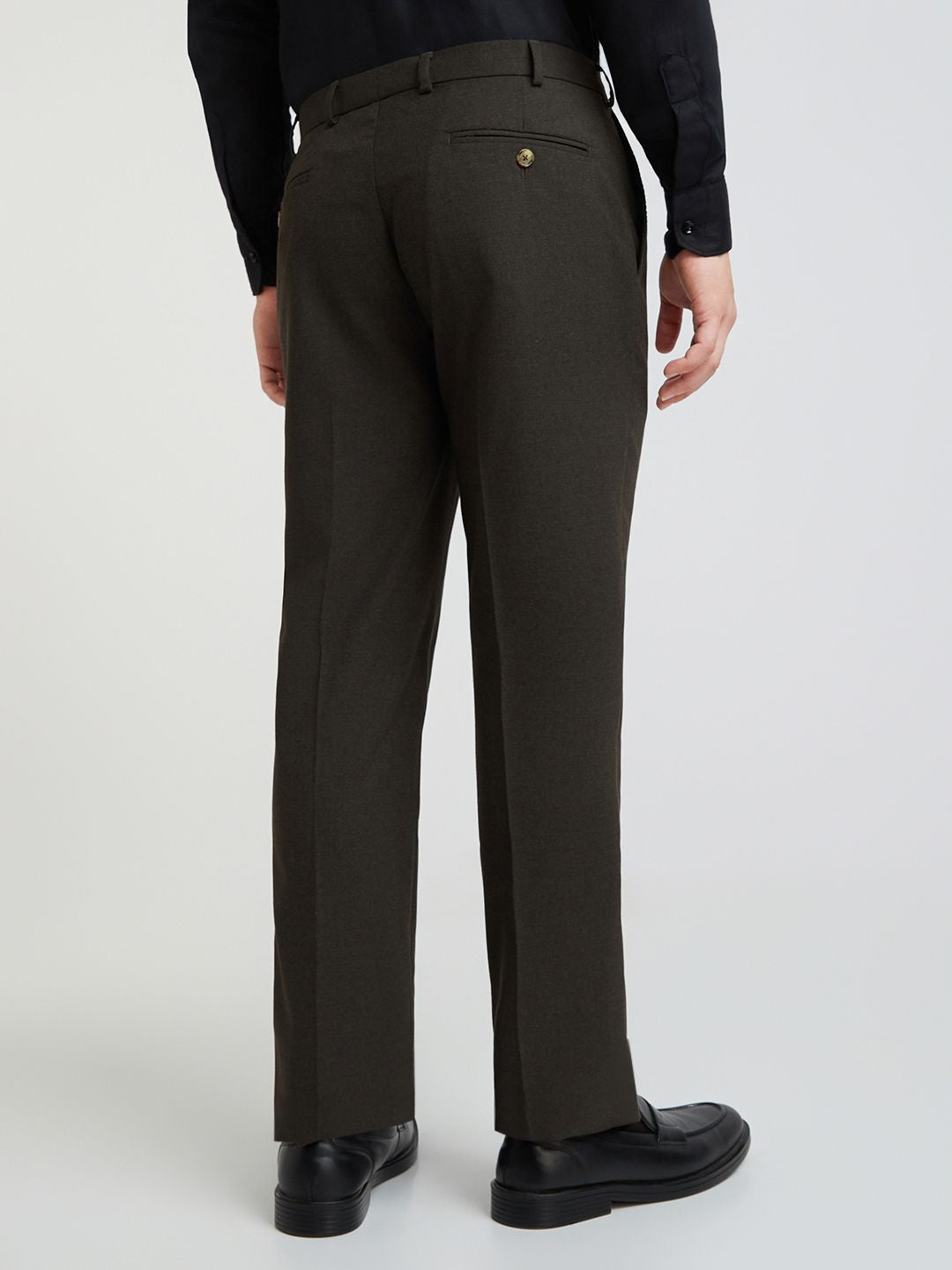 Park Avenue Men Regular Fit Formal Trousers