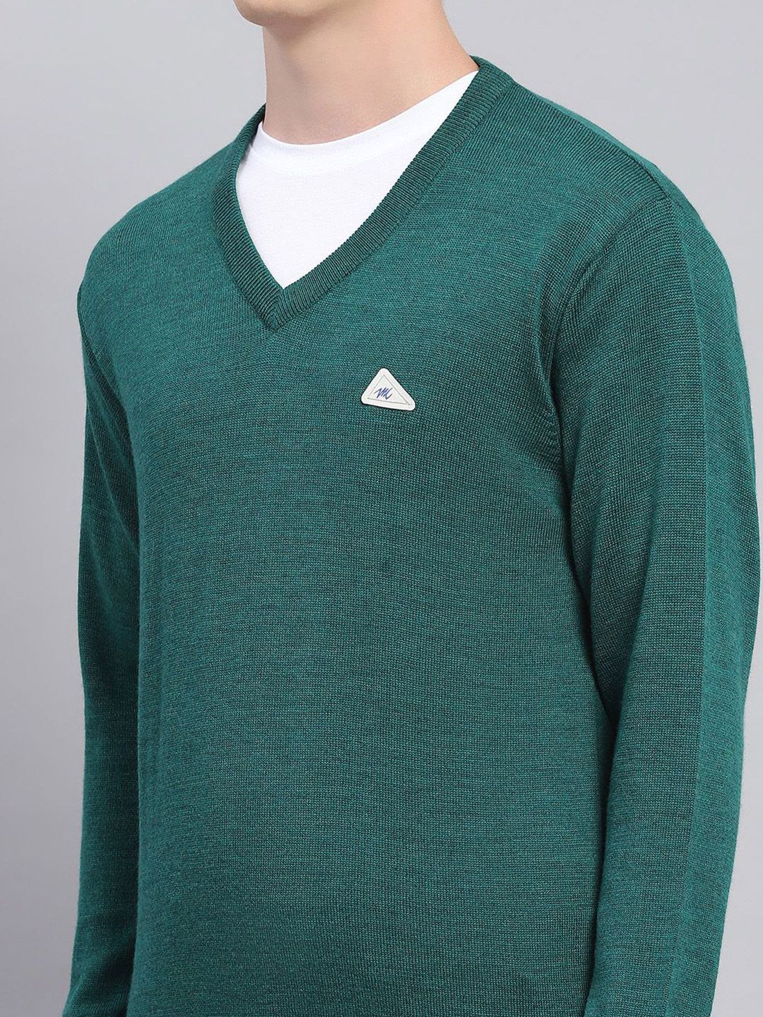 Monte Carlo Men V Neck Woollen Pullover