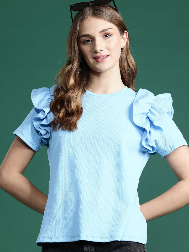 DressBerry Ruffles A-Line Top