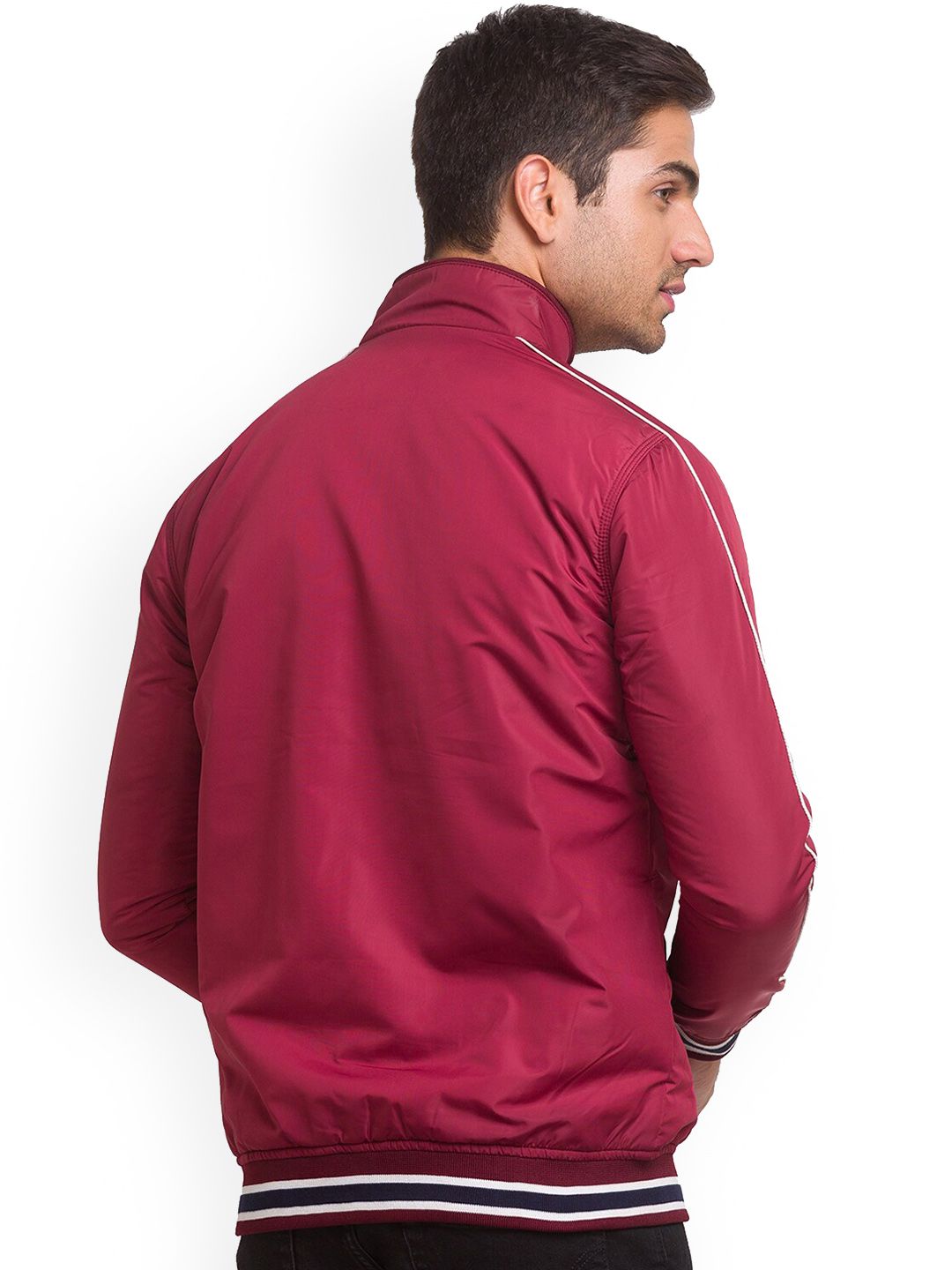 Being Human Stand Collar Bomber Jacket