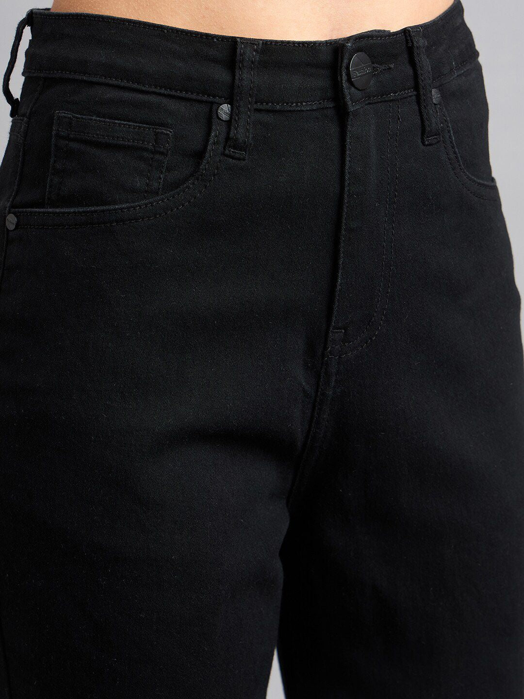 Style Quotient Women Straight Fit High-Rise Stretchable Denim Jeans