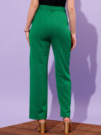 STREET 9 Women Loose Fit High-Rise Trousers