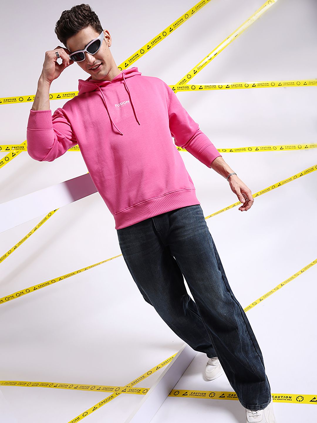 The Indian Garage Co Graphic Printed Hooded Pullover
