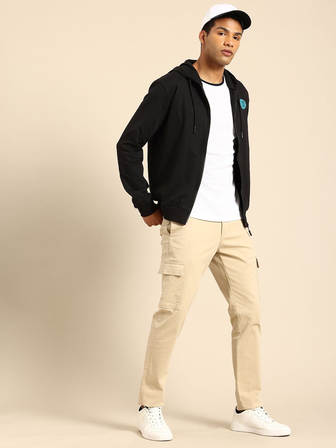 Being Human Pure Cotton Hooded Sweatshirt