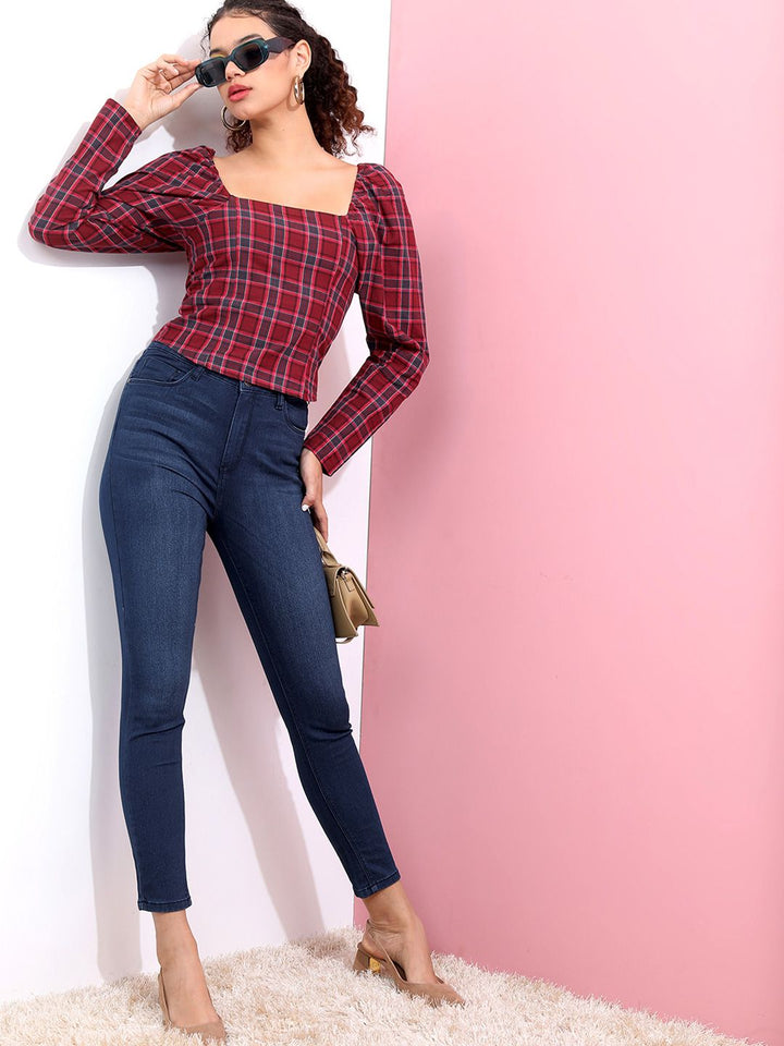 Tokyo Talkies Women Blue Super Skinny Fit High-Rise Clean Look Jeans