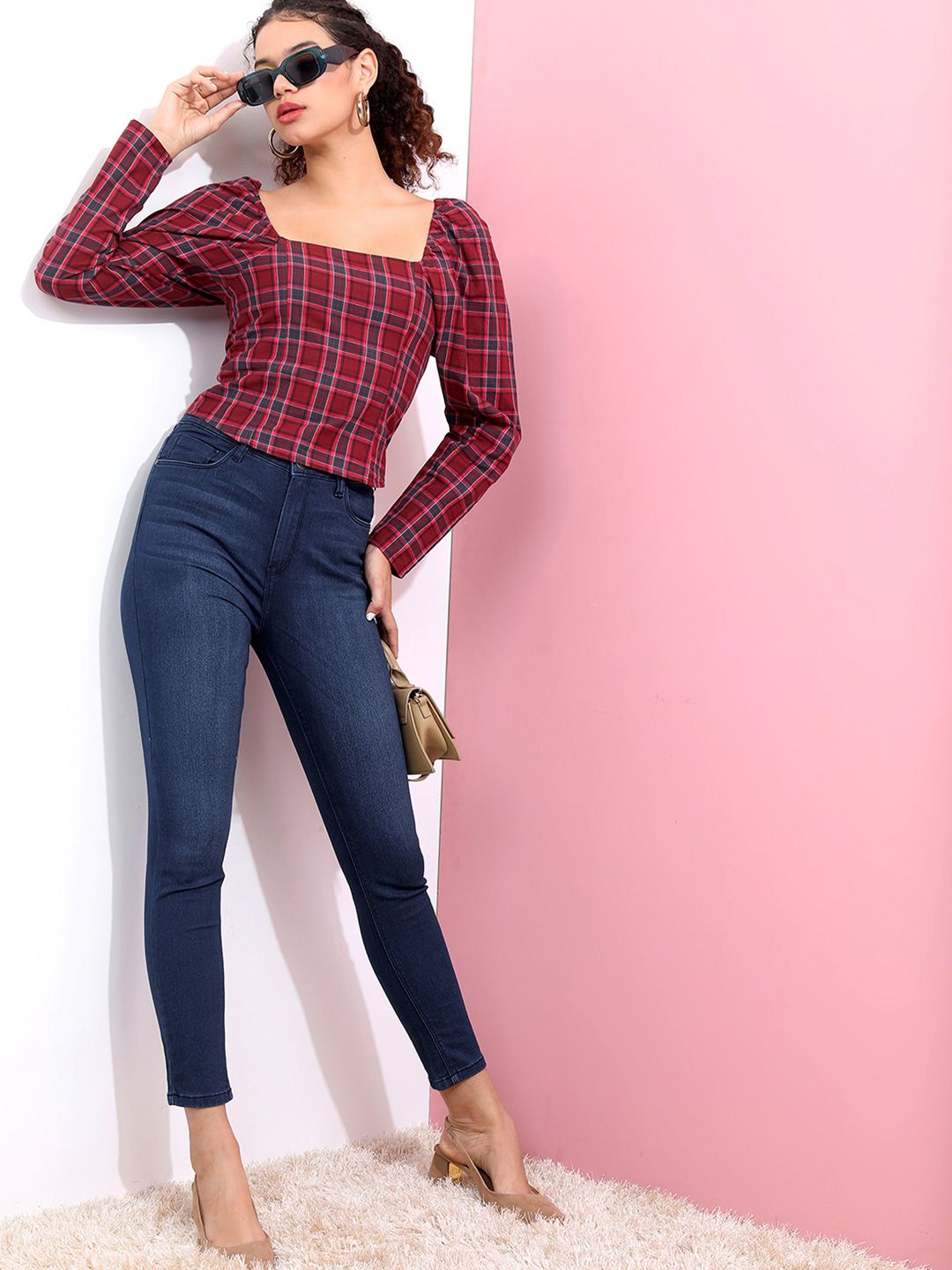 Tokyo Talkies Women Blue Super Skinny Fit High-Rise Clean Look Jeans