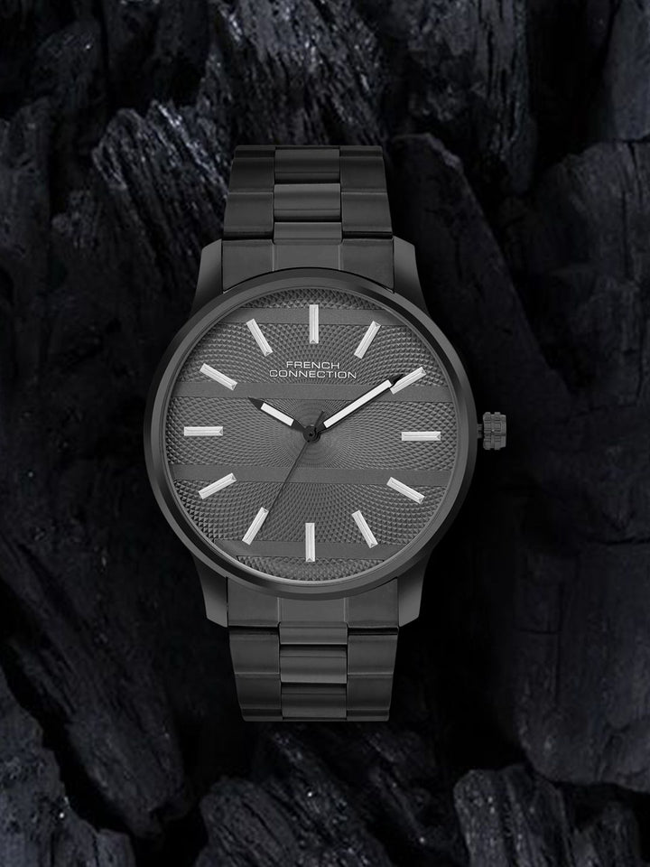 French Connection Men Dial & Stainless Steel Straps Analogue Watch FCN091BM