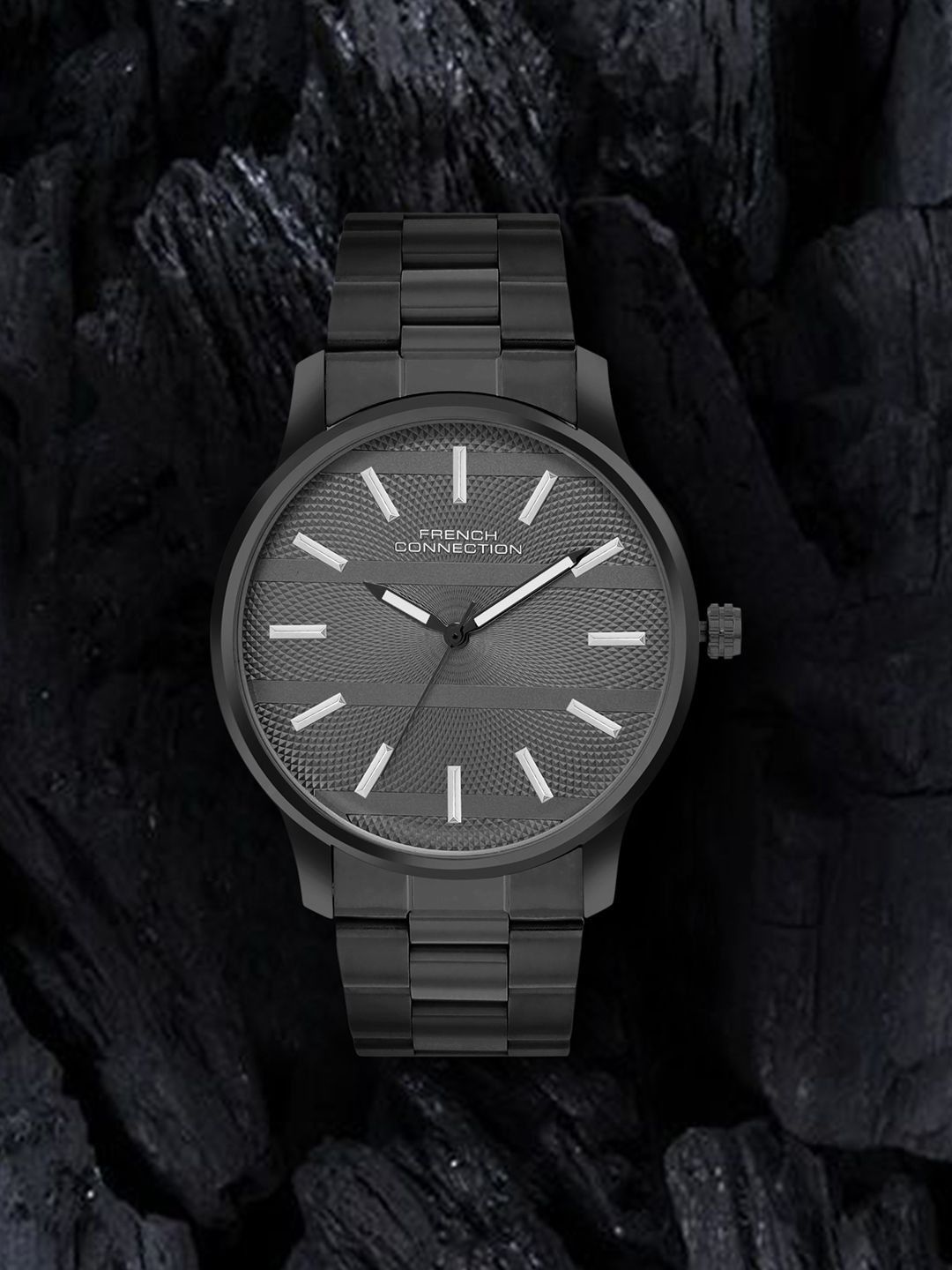 French Connection Men Dial & Stainless Steel Straps Analogue Watch FCN091BM